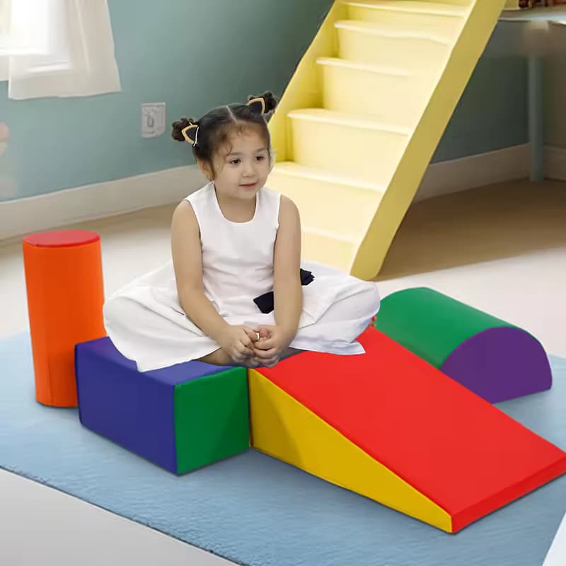 Spielend lernen mit schaumstoff bausteine fuer Kleinkinder