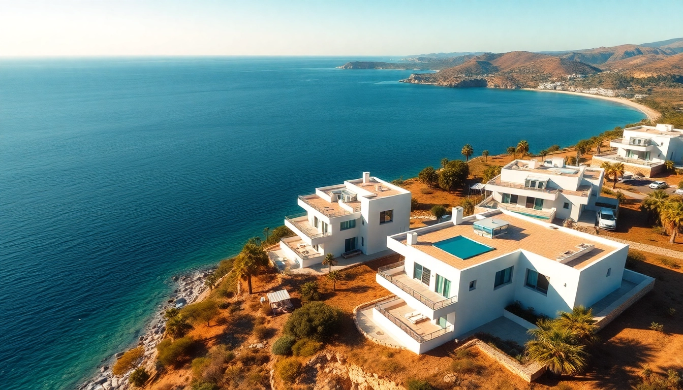 Stunning properties for nord zypern immobilien showcasing luxury villas with breathtaking views.