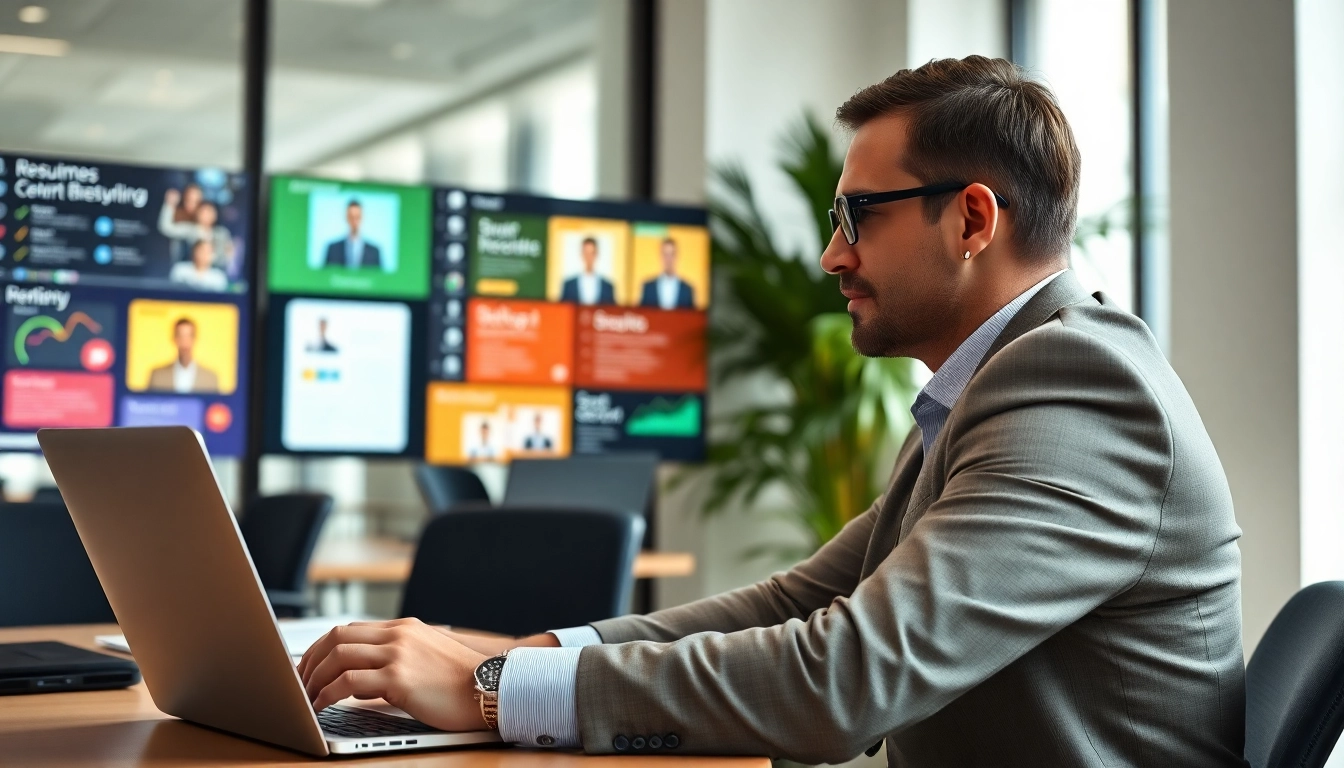 Headhunter IT berät Fachkräfte in einer modernen Büroumgebung.