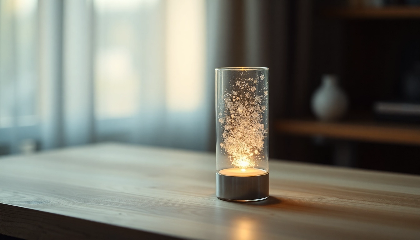 Kolloidales Silber 150 ppm in einem eleganten Fläschchen auf einem natürlichen Holzuntergrund präsentieren.