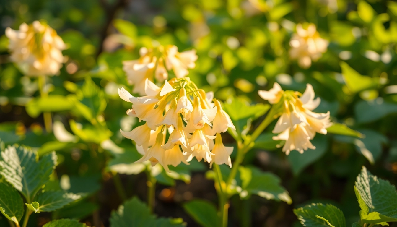 Hanfpflanze Wachstum: Detailaufnahme zeigt das gesunde Wachstum einer Hanfpflanze im Garten.