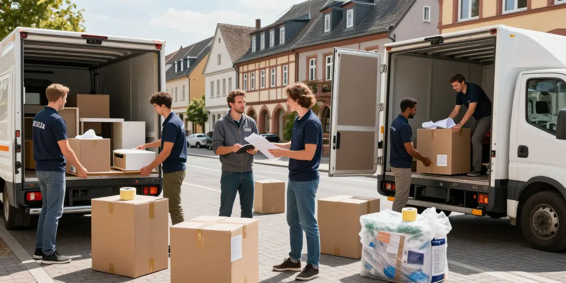 Umzugsunternehmen Speyer Team organisiert Umzug mit Professionalität und Sorgfalt.